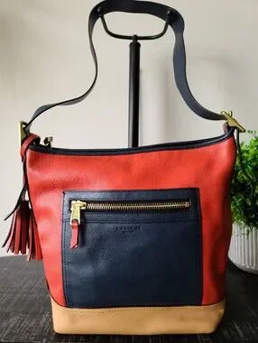 Coach | Bags | Coach Legacy Colorblock Leather Shoulder Bag 9995 | Poshmark
